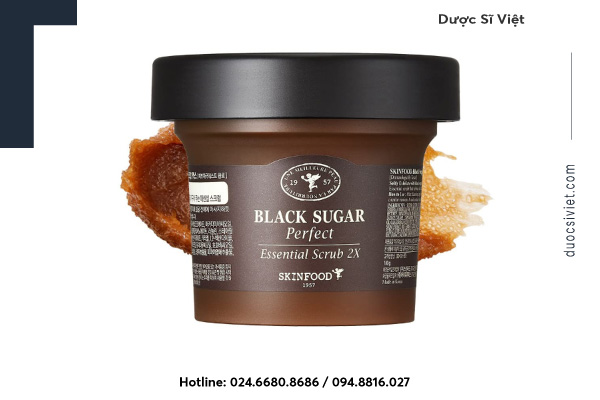 SkinFood Black Sugar Perfect Essential Scrub 2x