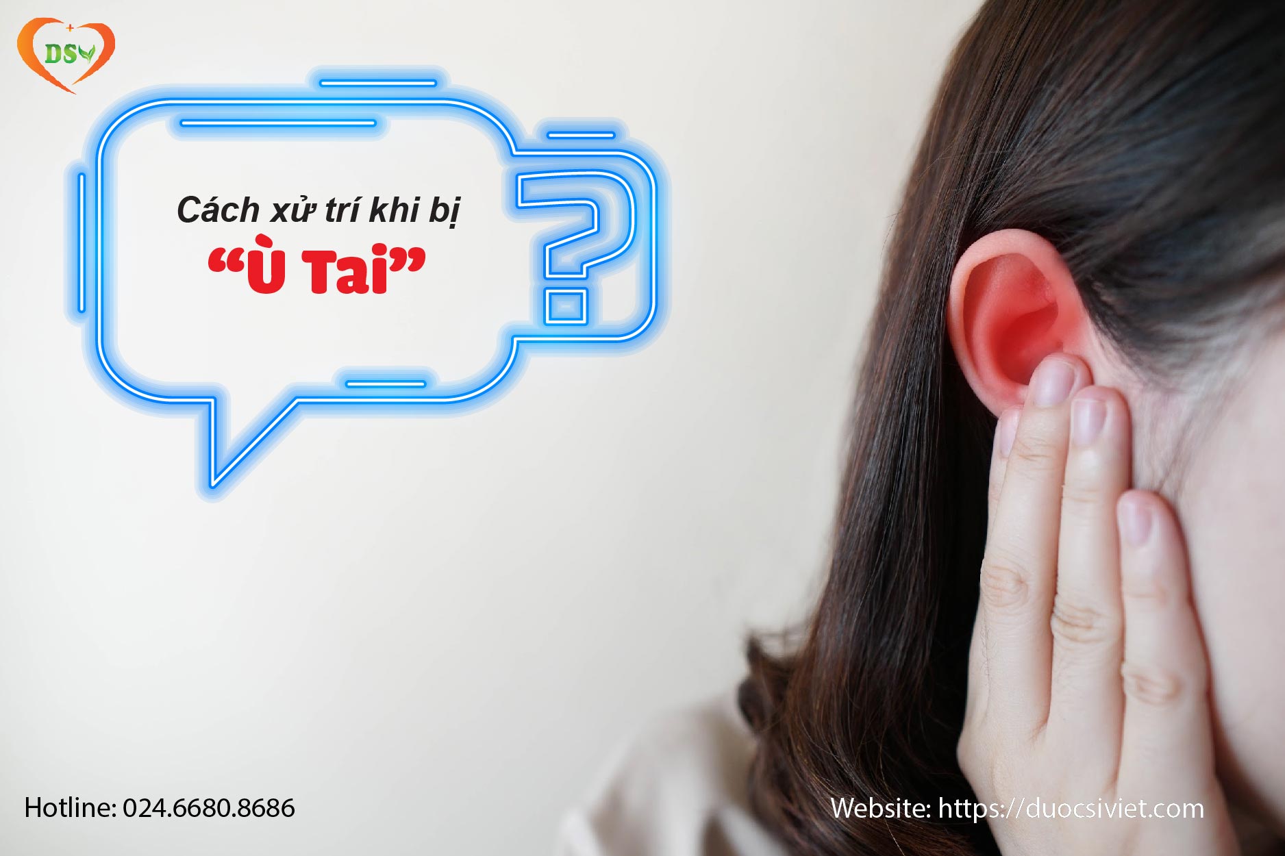 Cách xử trí khi bị ù tai