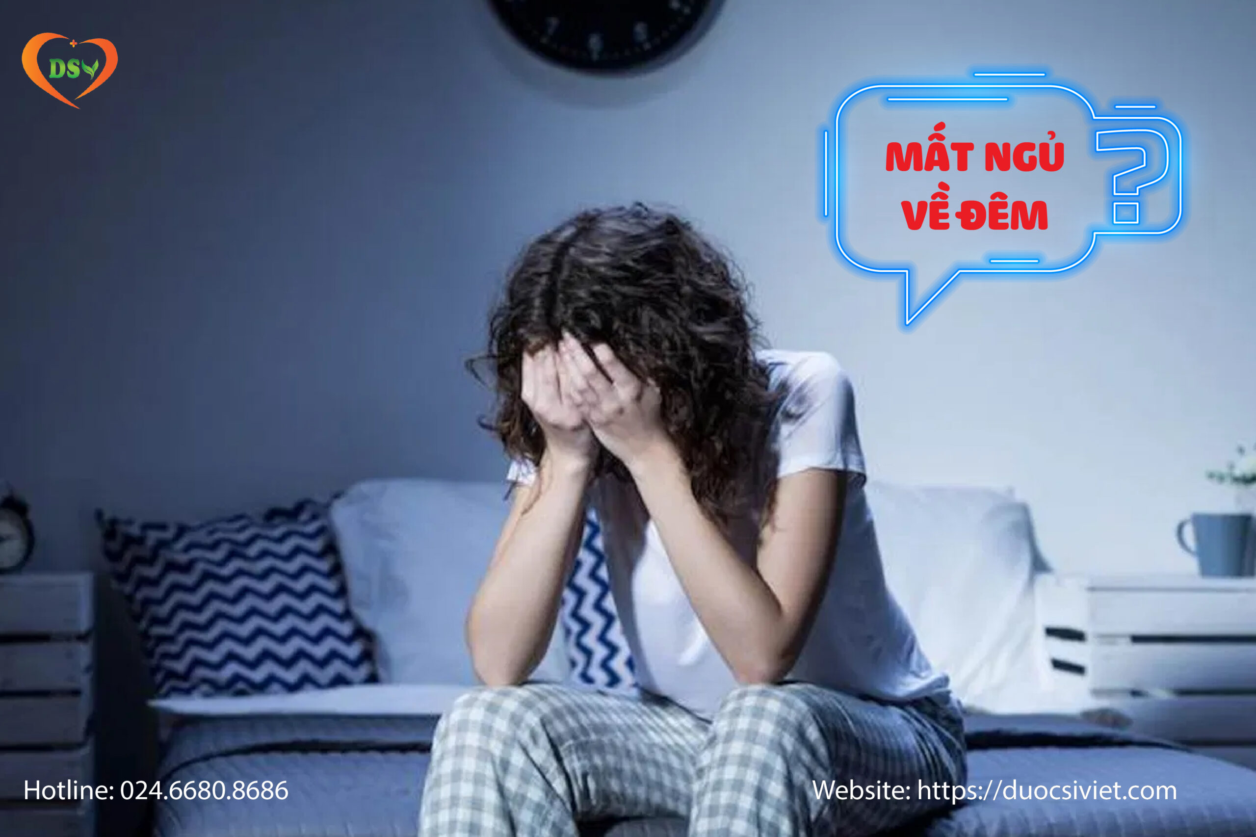 Nguyên nhân mất ngủ về đêm
