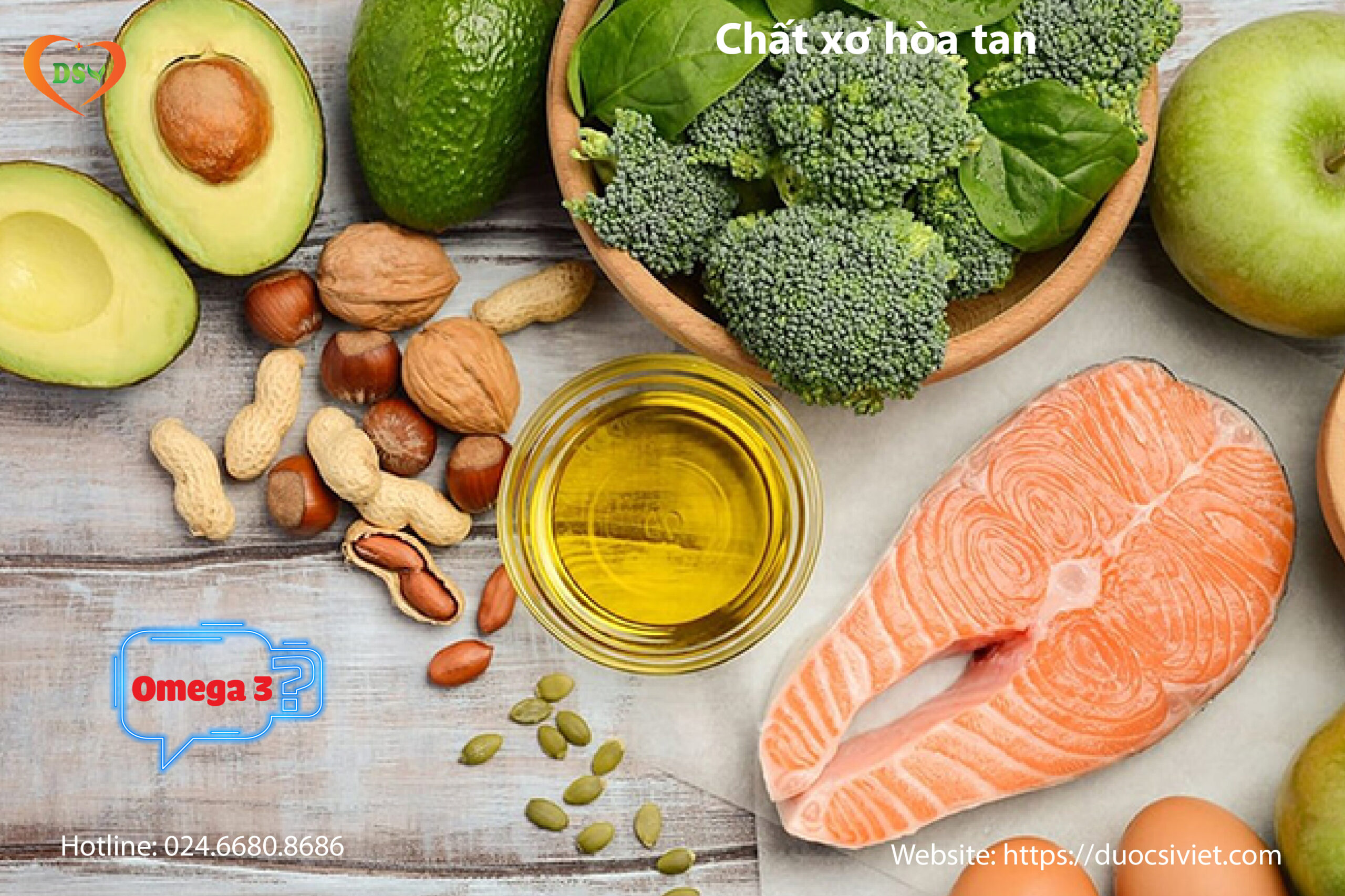 Omega 3 - Chất bẽo không bão hòa