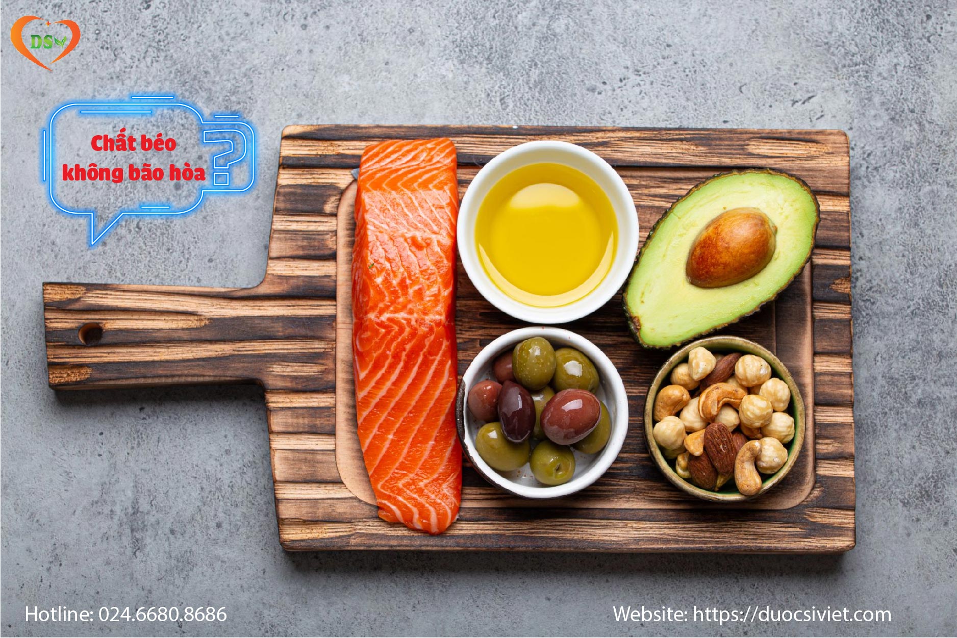 Chất béo Không bão hòa (Đơn và Đa)