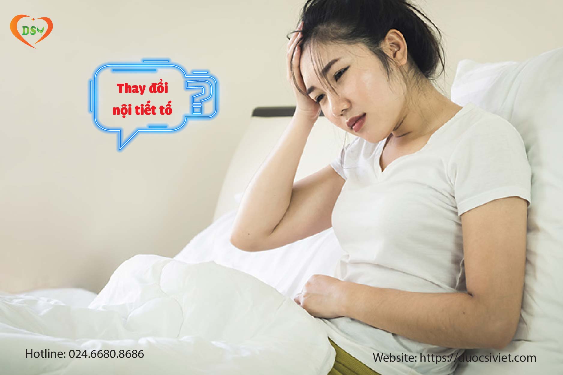 Đau đầu do thay đổi nội tiết tố