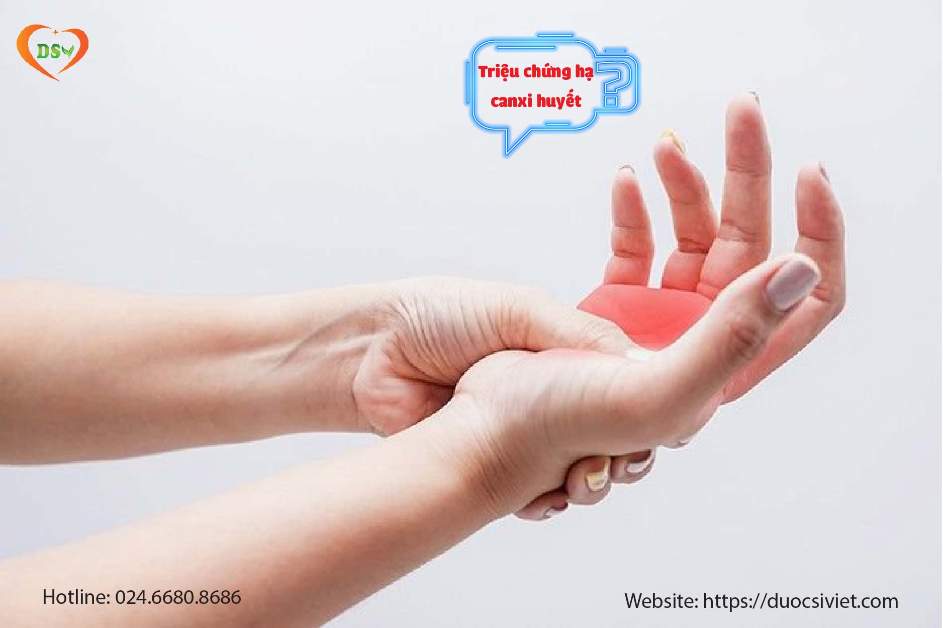 Triệu chứng hạ canxi huyết