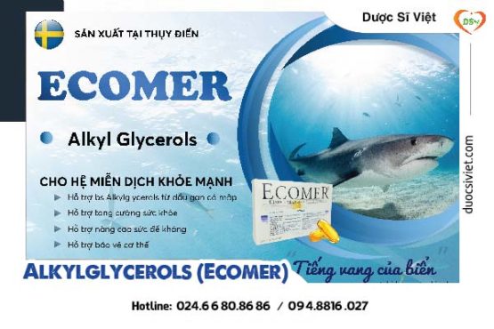 Alkylglycerols (Ecomer) - Tiếng vang của biển