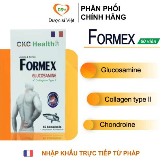 FORMEX – Glucosamine – Bổ Sung Dưỡng Chất Cho Khớp