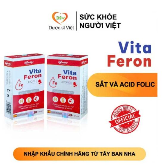 Vita Feron – Bổ sung sắt và acid folic