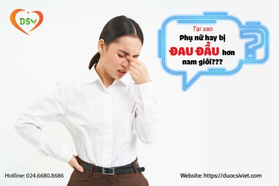 Tại sao phụ nữ hay bị đau đầu hơn nam giới???