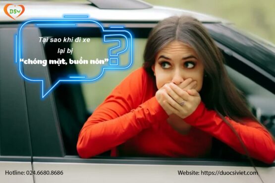 Mẹo chữa chóng mặt, buồn nôn do say xe